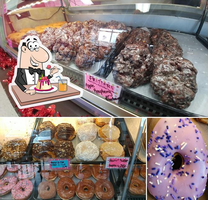 Amazing Glaze Donuts serves a selection of desserts