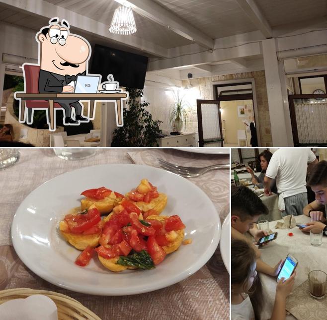 Gli interni di Alla Panca