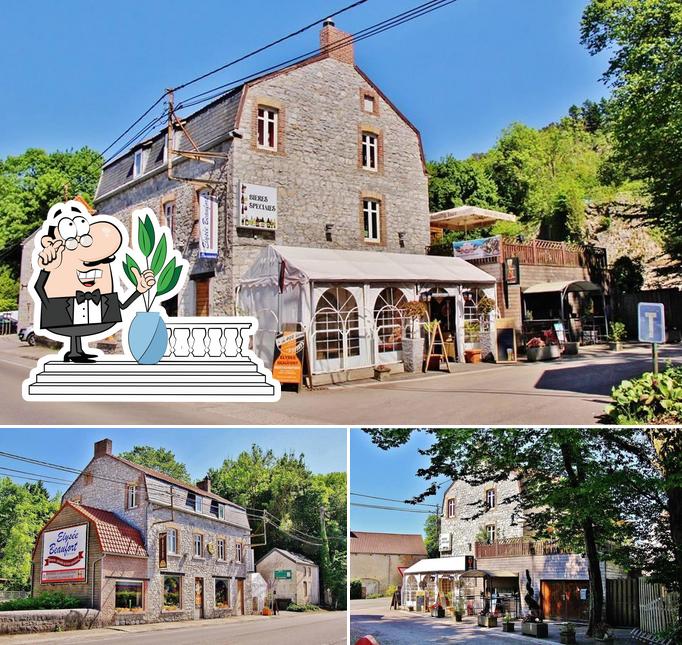 L'extérieur de Taverne-Brasserie 'L'Elysee Beaufort'