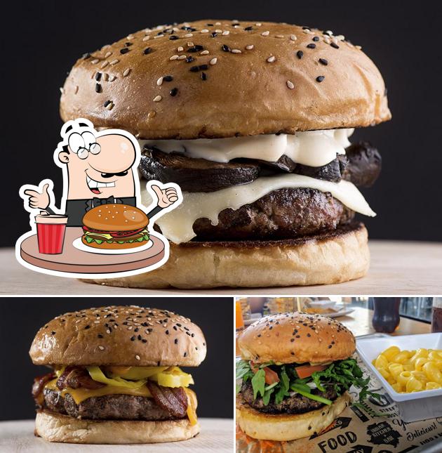 Get a burger at Brickson’s Burger Bar