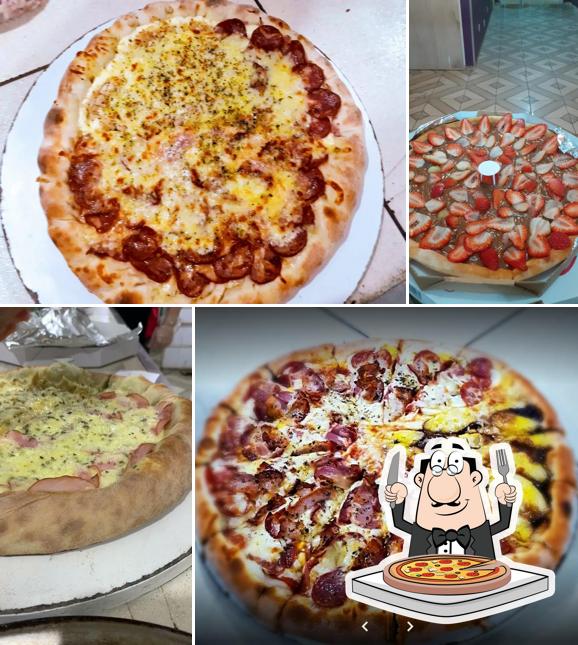 Experimente pizza no Bruttos Pizzaria