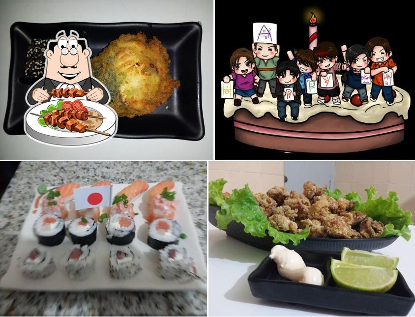 Comida em Gotsô sushi Cosmópolis SP