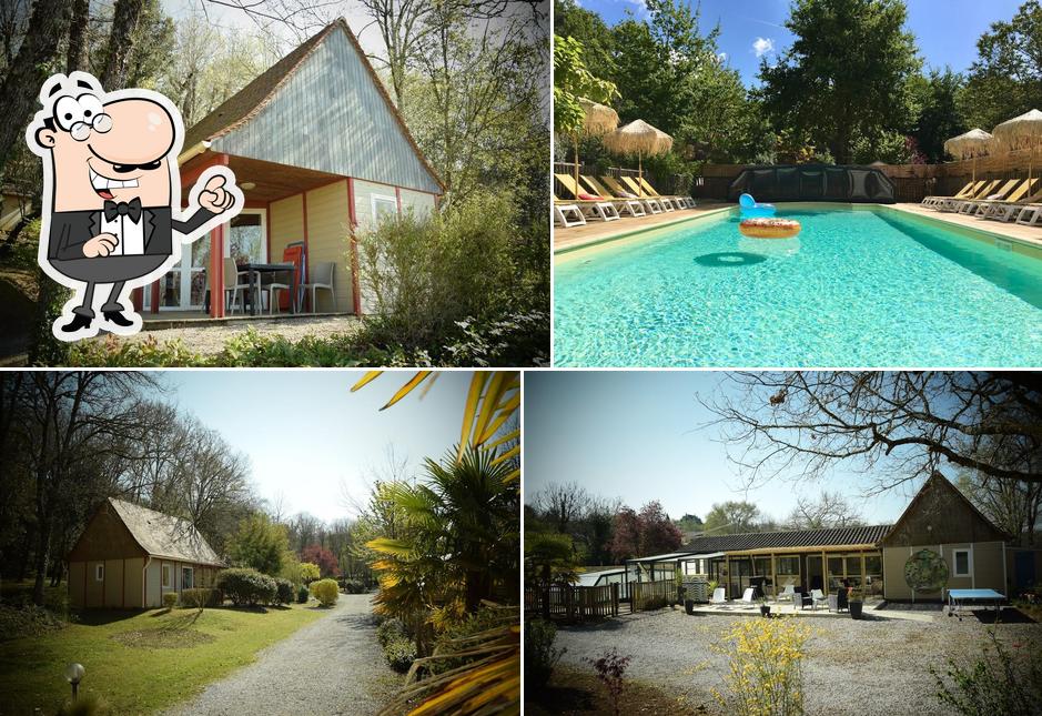 Village de la Combe - Location de chalets à Domme en Périgord Noir - Piscine chauffée et couverte