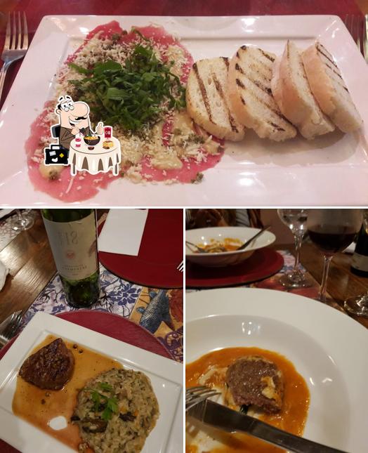 Platos en Bendito Bistrô