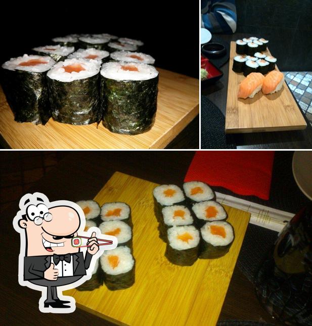 Ordina le varie opzioni di sushi