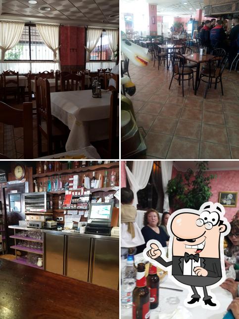 El interior de El Garrotal Restaurante