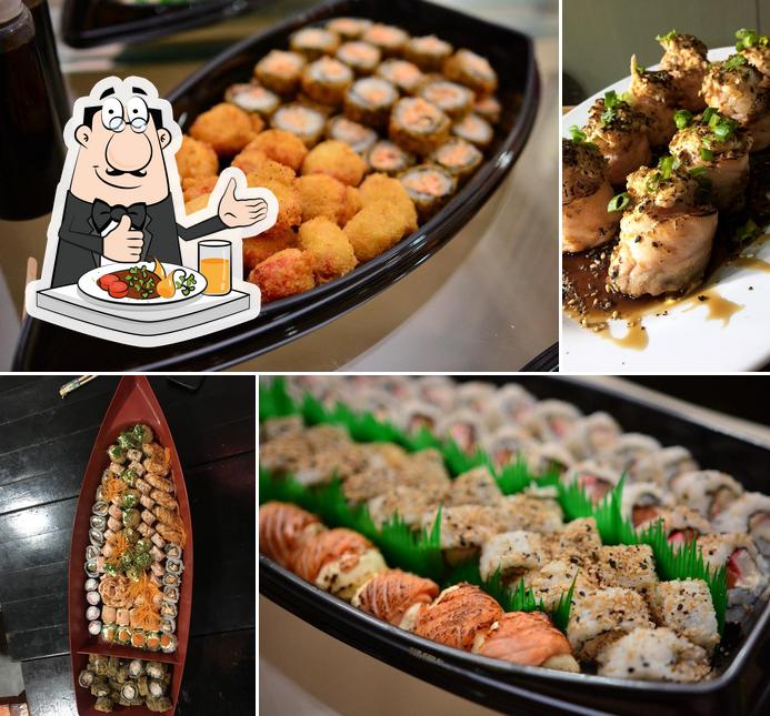 Еда в "Mister Japa Sushi"