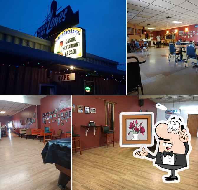 Powder River Lanes in Broadus Restaurant menu and reviews