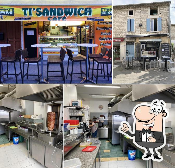 L'intérieur de Ti Sandwich