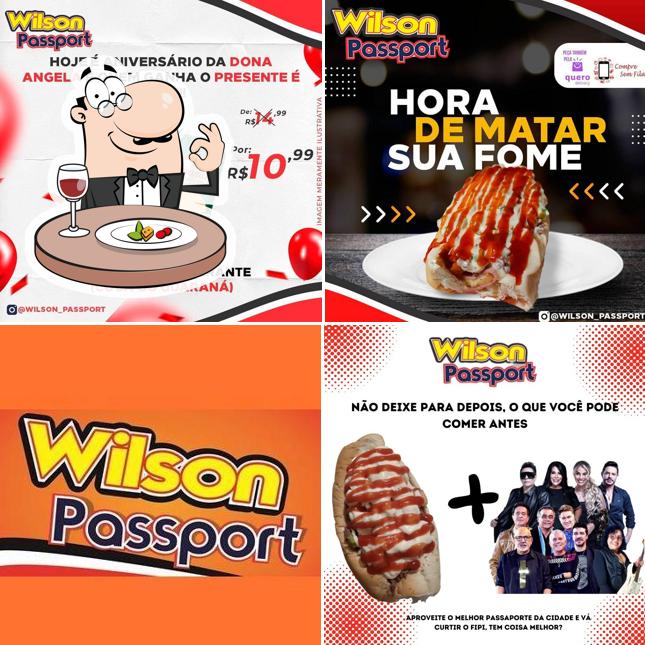 Comida em Wilson Passport