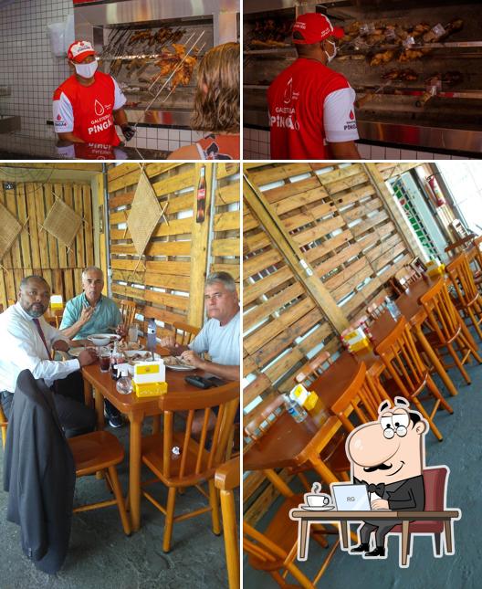 Veja imagens do interior do Restaurante Galeteria Pingão