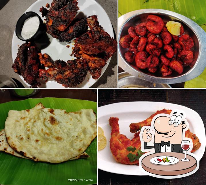 Meals at Vairamaligai Rooftop Restaurant