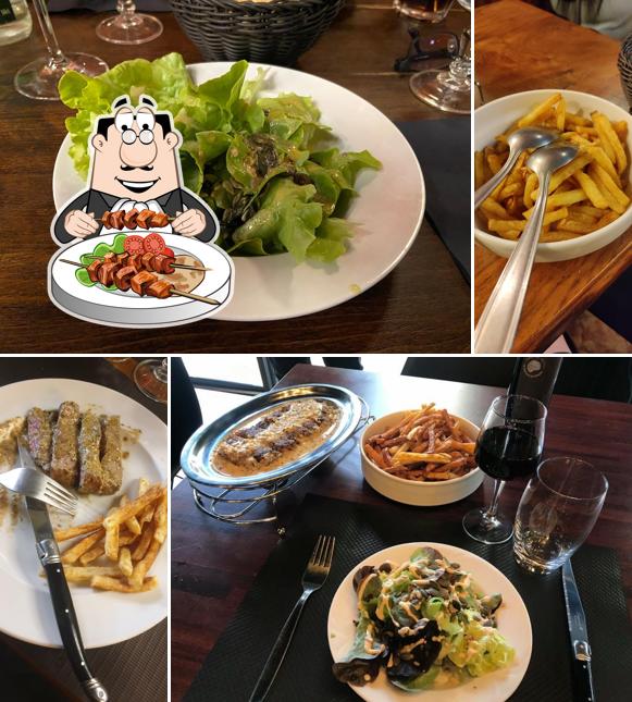 Plats à Restaurant Chez Mademoiselle