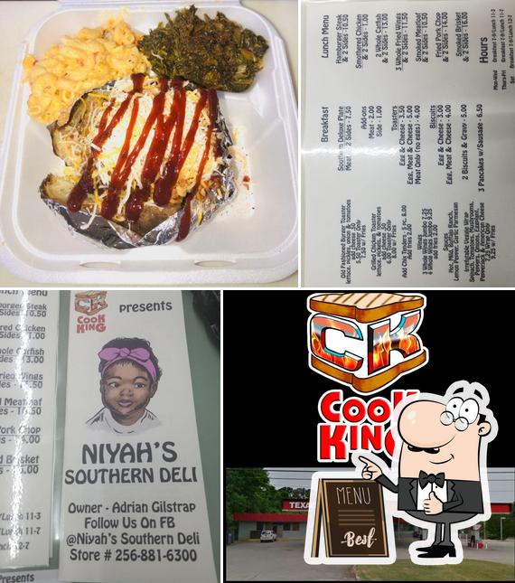 Niyah's Southern Deli in Huntsville Restaurant menu and reviews