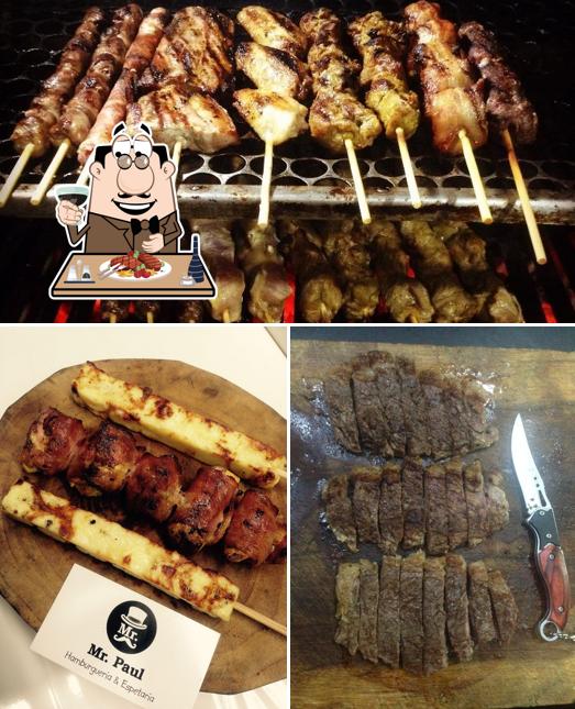 Espetaria UP e Mister Paul Hamburgueria e Espetaria provê refeições de carne