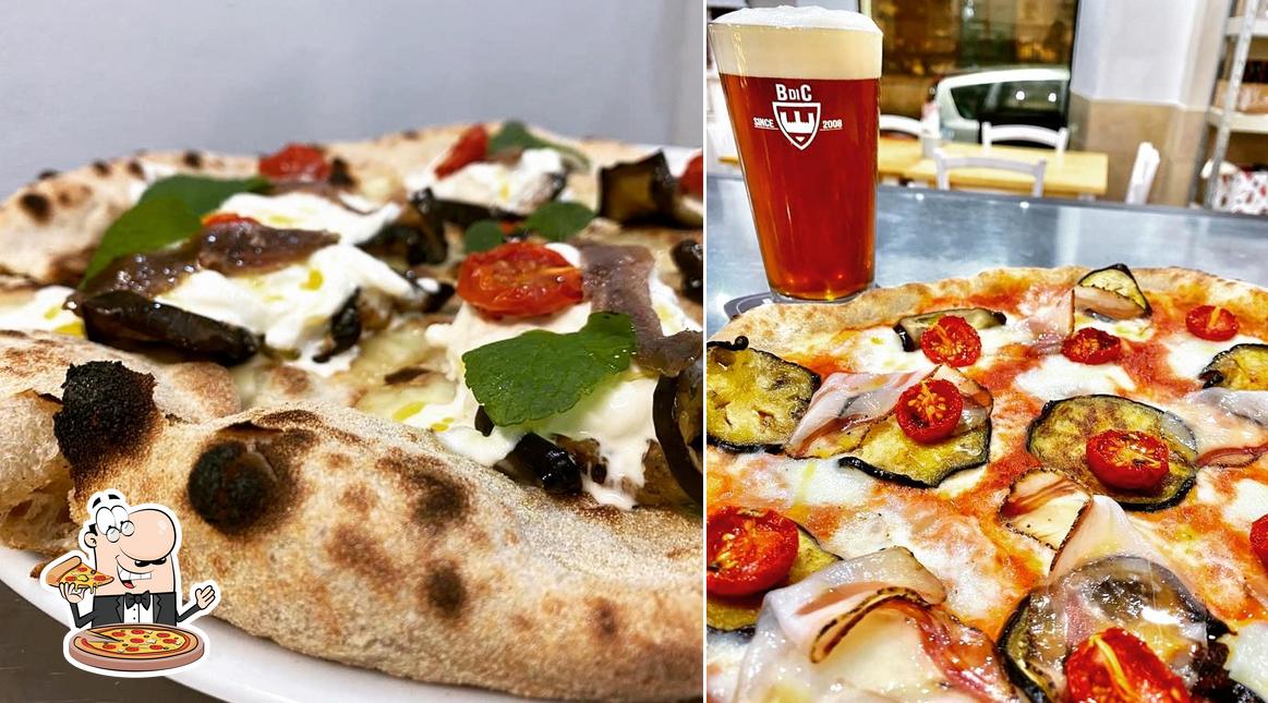 A Brebus Bakery & Pizza, puoi ordinare una bella pizza