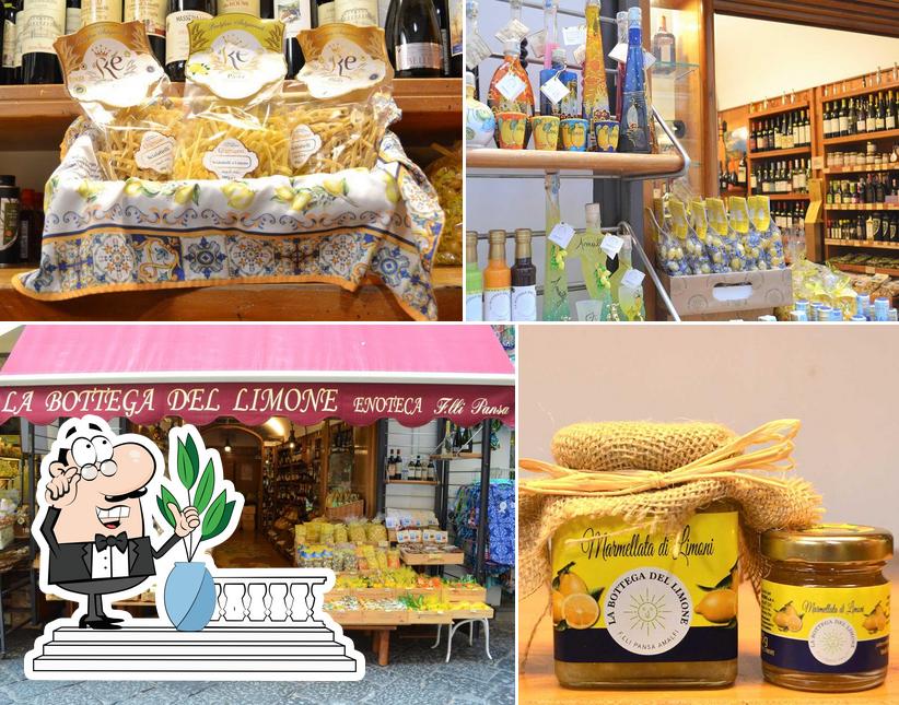 La Bottega del Limone si caratterizza per la esterno e cibo