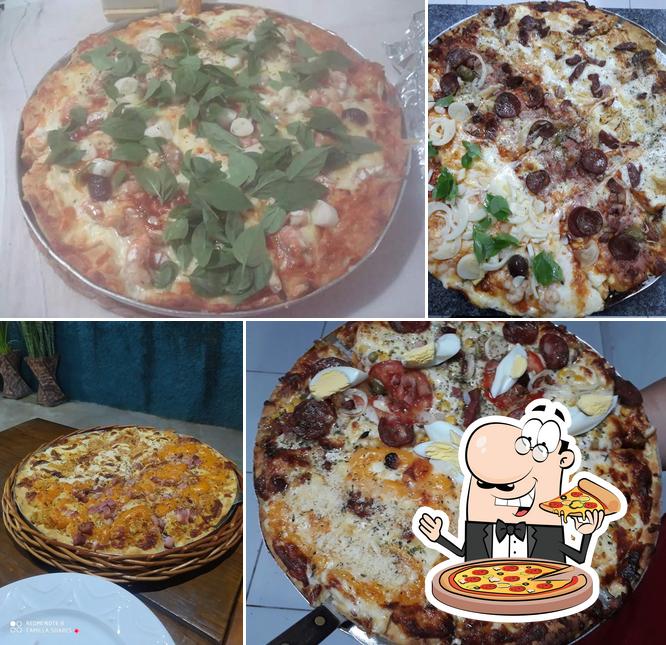 No Cantina Estrela, você pode degustar pizza