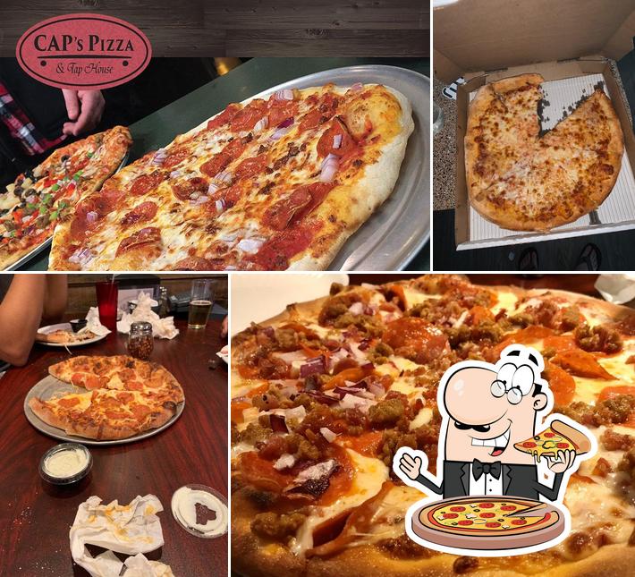 CAP’s Pizza and Tap House in Sacramento Restaurant menu and reviews