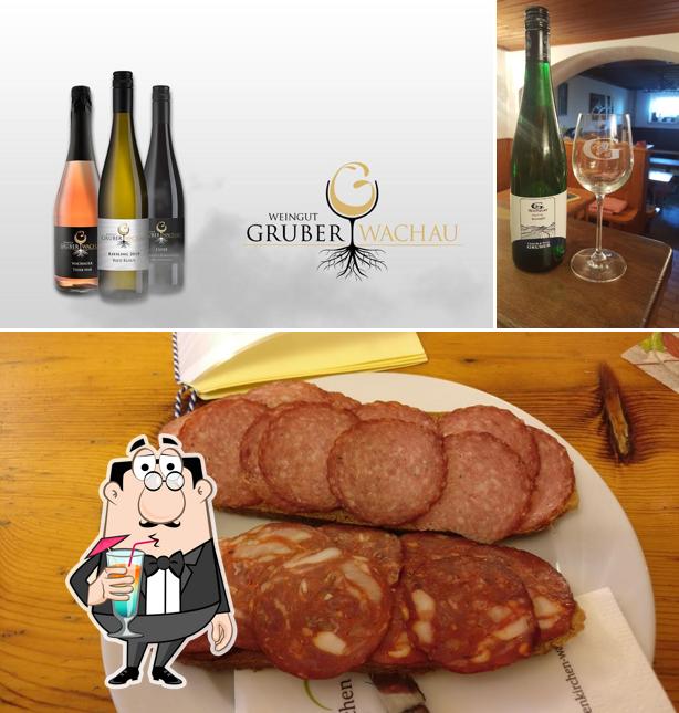La photo de la boire et nourriture concernant Weingut Gruber Wachau
