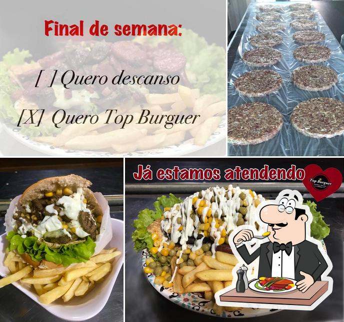 Comida em Top Burguer