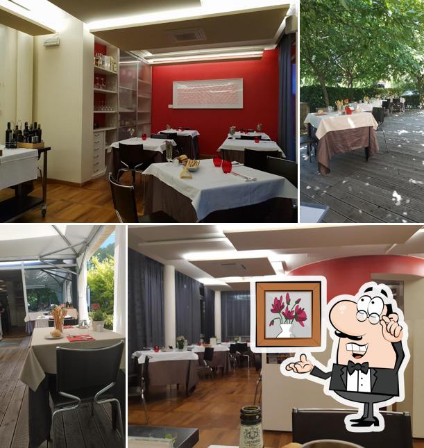 Gli interni di Trattoria Moderna