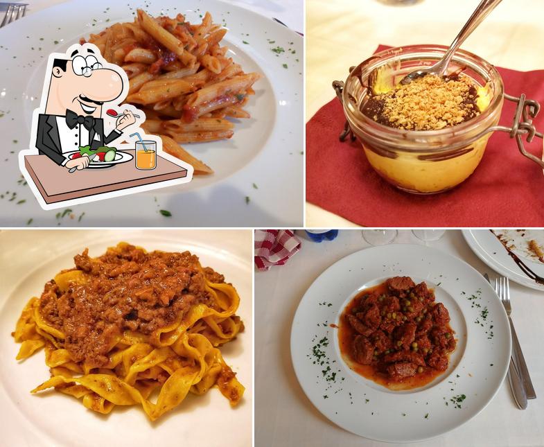 Еда в "Trattoria Dal Piccolo"