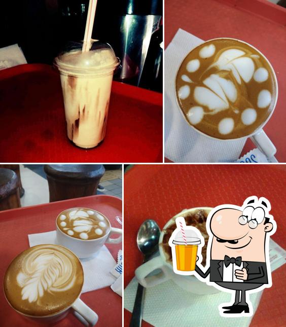 Enjoy a beverage at Koffee King