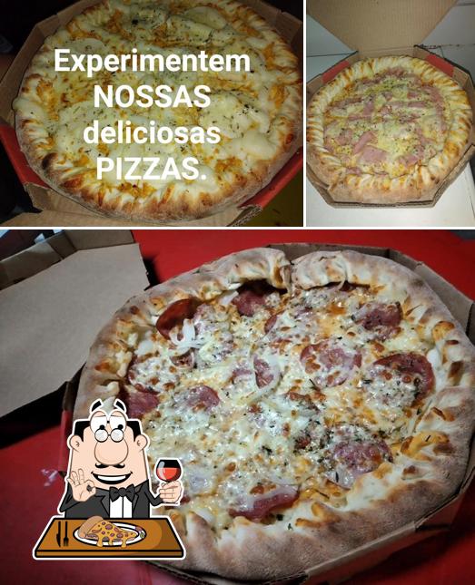 Peça pizza no Alice's Burguers