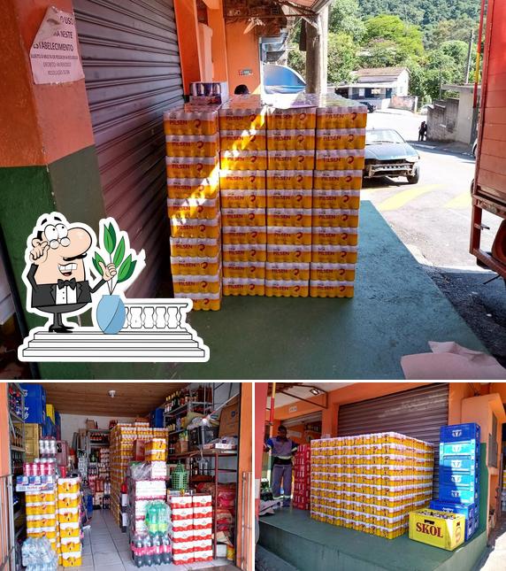 O exterior do Bar do Alemão