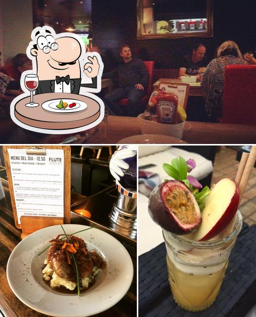 Flute Lounge Bar in Los Belones Restaurant menu and reviews