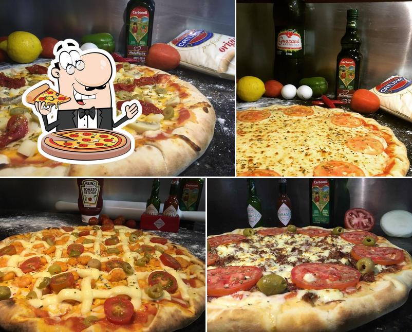 Experimente diversos estilos de pizza