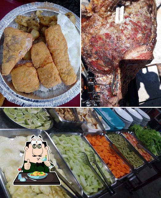 Comida em Restaurante dos Gauchos