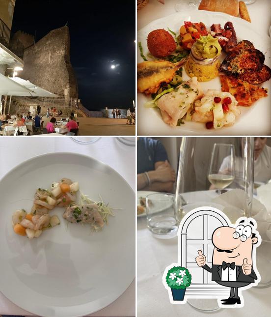 Curiosa tra la parte esterna di Ristorante Bettola
