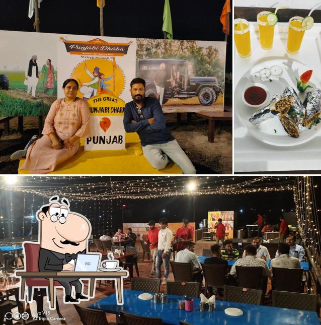 The interior of THE GREAT PUNJABI DHABA