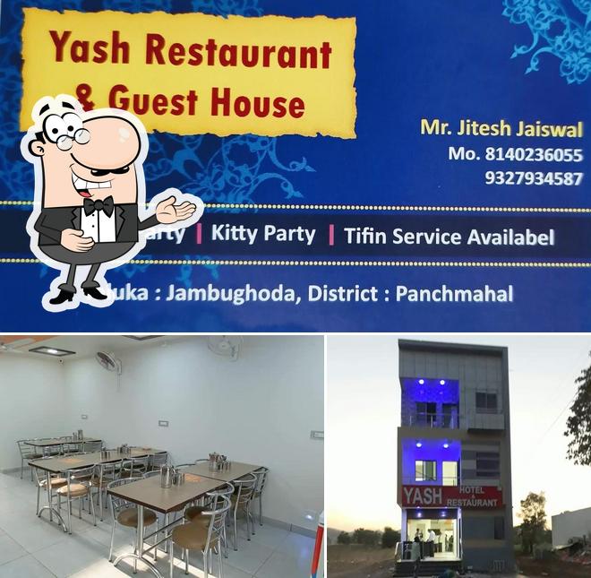 Here's a pic of Yash Restaurant And Hotel