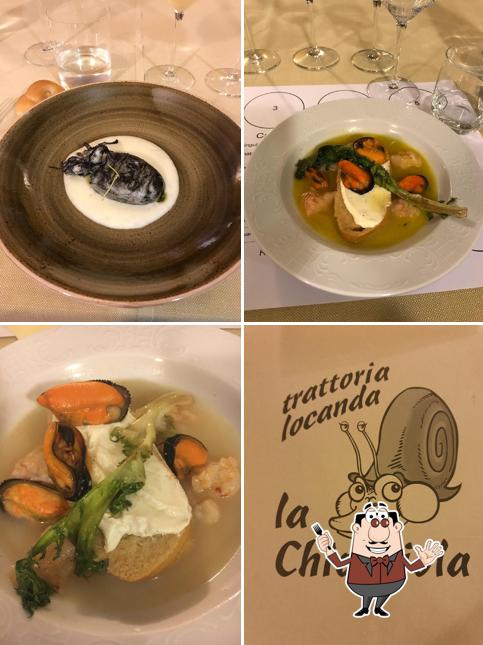 Platti al La Chiocciola - Trattoria Locanda