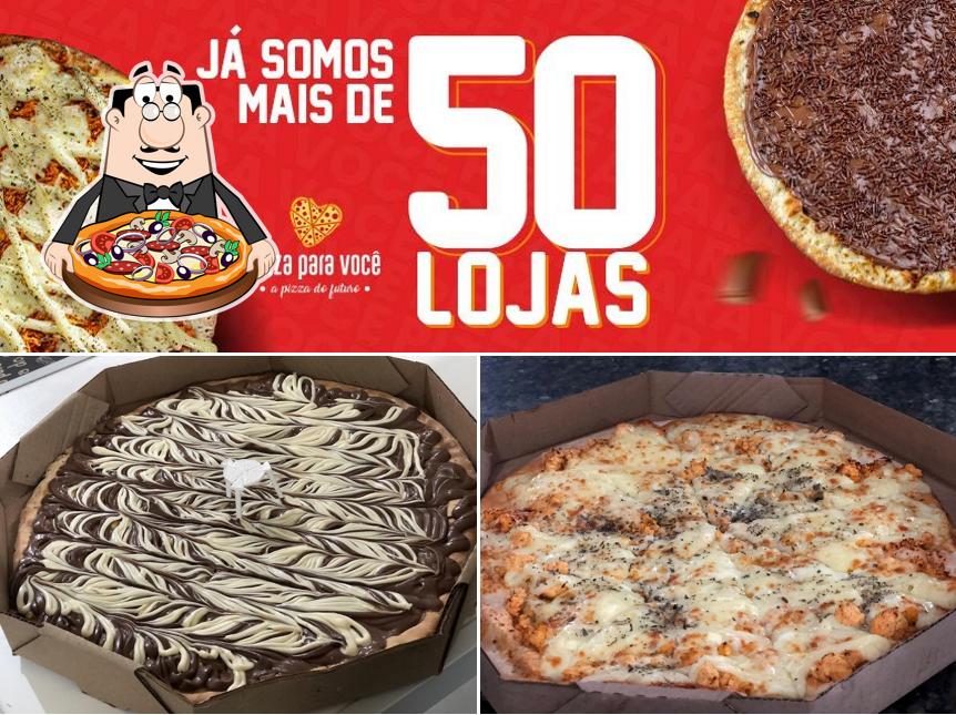 Experimente diferentes estilos de pizza