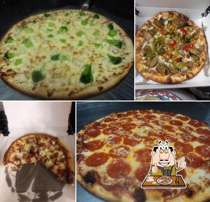 Try out pizza at Adamo's Pizza & Catering