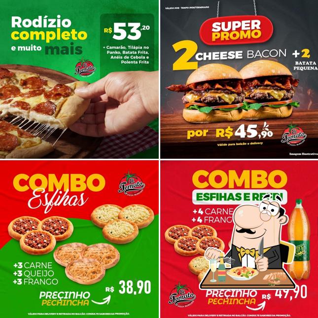 Comida em El Tomato Pizzaria