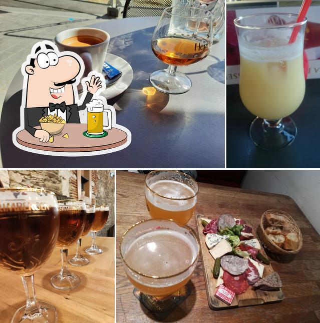 Commandez un verre de bière blonde ou brune