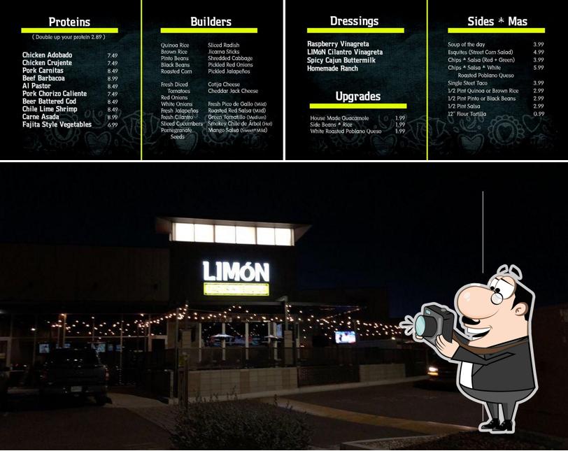 Here's a pic of LIMóN Urban Kitchen
