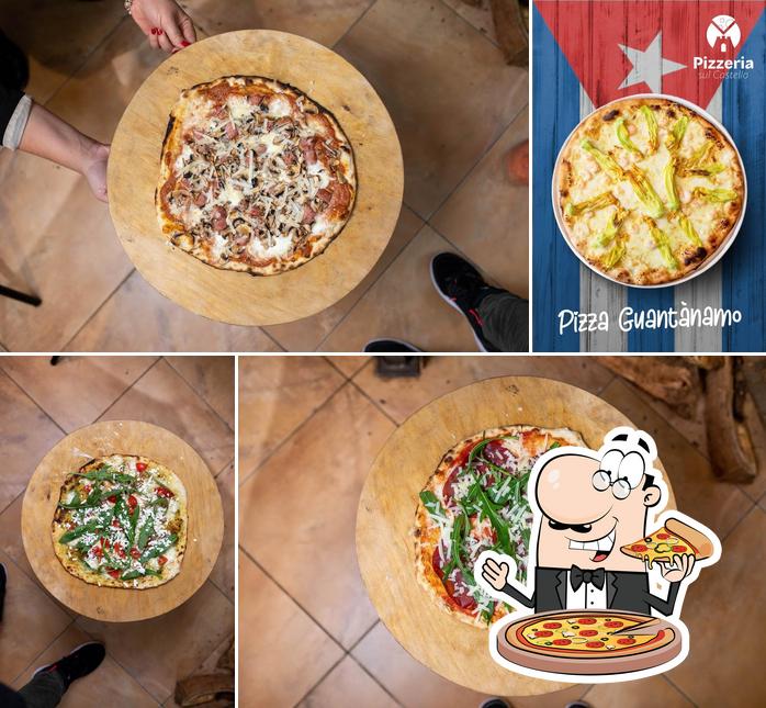 Scegli una pizza a Pizzeria sul Castello di Enzo Giaquinto