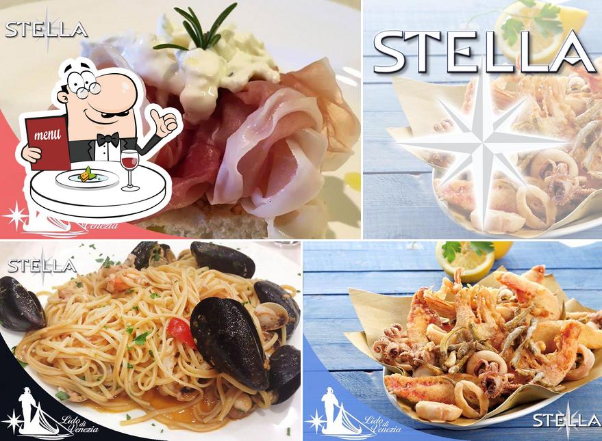 Cibo al Ristorante Stella Lido