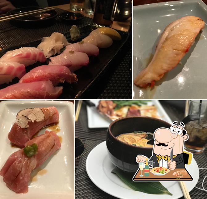 Comida en Sushi Roku