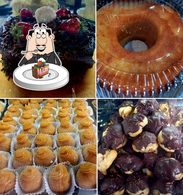 Bolo de chocolate em Panificadora e Confeitaria Maranhão