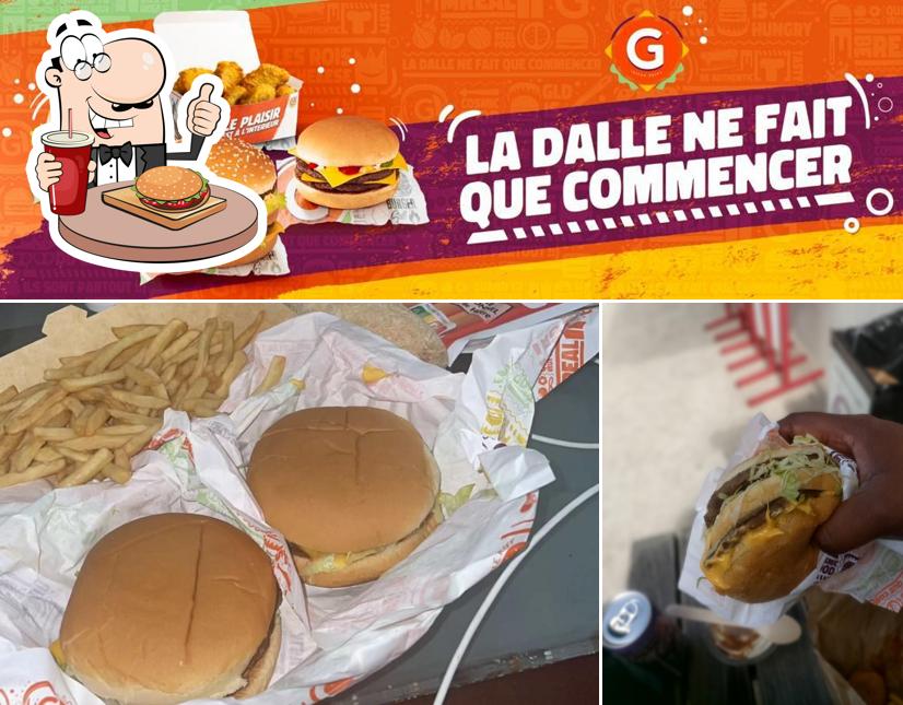 Commandez un hamburger à G LA DALLE - Aubervilliers