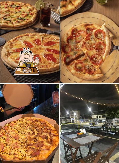 Try out pizza at Spazio pizzeria