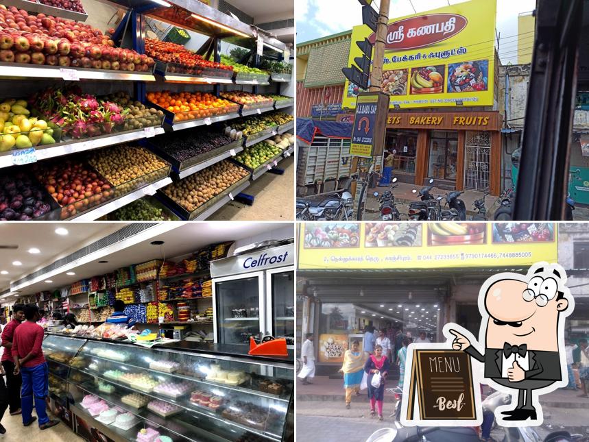 Sri Ganapathy Sweets, Bakery & Sweets - Juice Center/Bakery & Sweets/Fruits