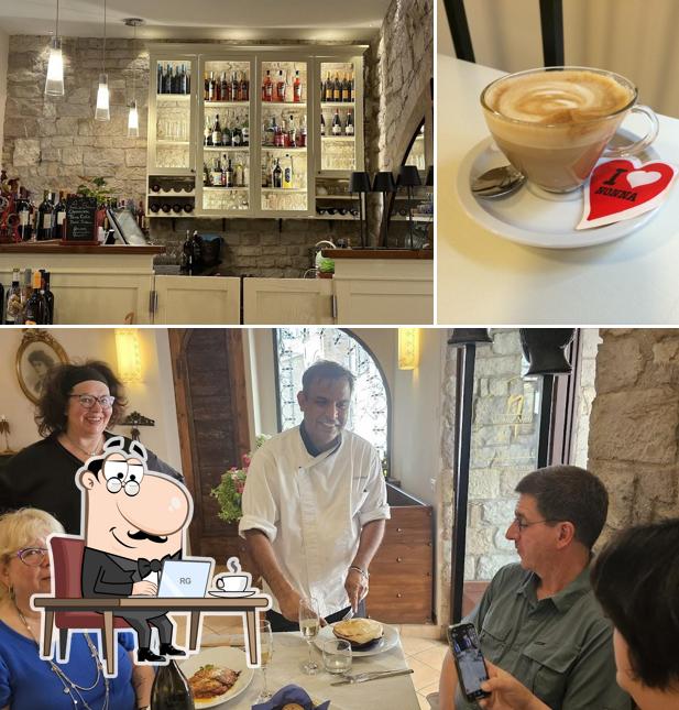 La interni e bevanda del ristorante